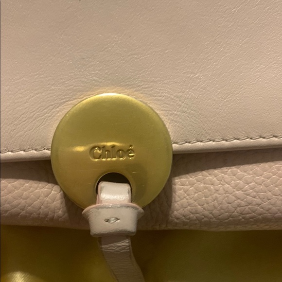 Chloe Powder Light Pink Leather Wallet Gold Hardware - Picture 6 of 16